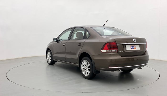 2015 Volkswagen Vento HIGHLINE 1.6 MPI, Petrol, Manual, 86,096 km, Left Back Diagonal