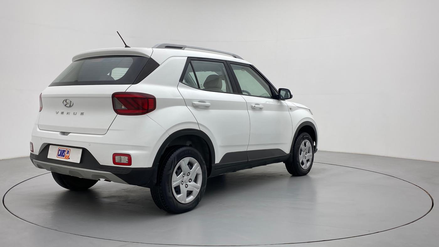 2020 Hyundai VENUE S MT 1.2 KAPPA, Petrol, Manual, 45,835 km, Right Back Diagonal