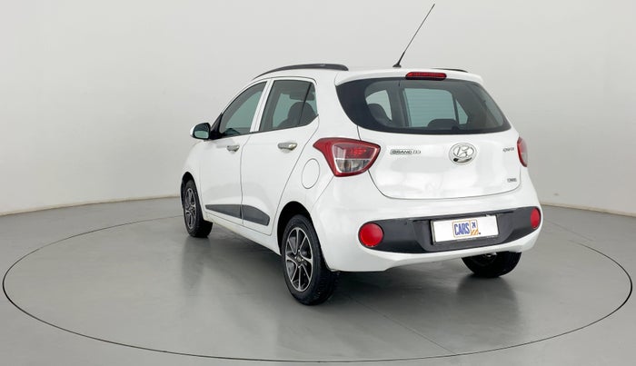 2017 Hyundai Grand i10 SPORTZ (O) AT 1.2 KAPPA VTVT, Petrol, Automatic, 17,028 km, Left Back Diagonal