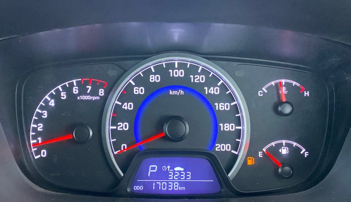 2017 Hyundai Grand i10 SPORTZ (O) AT 1.2 KAPPA VTVT, Petrol, Automatic, 17,028 km, Odometer Image