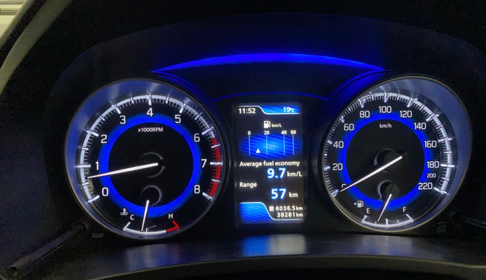 2020 Toyota Glanza G, Petrol, Manual, 38,275 km, Odometer Image
