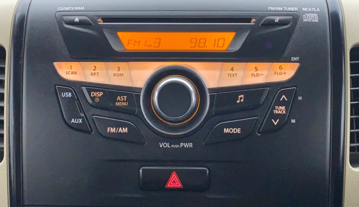 2018 Maruti Wagon R 1.0 VXI AMT, Petrol, Automatic, 28,076 km, Infotainment System