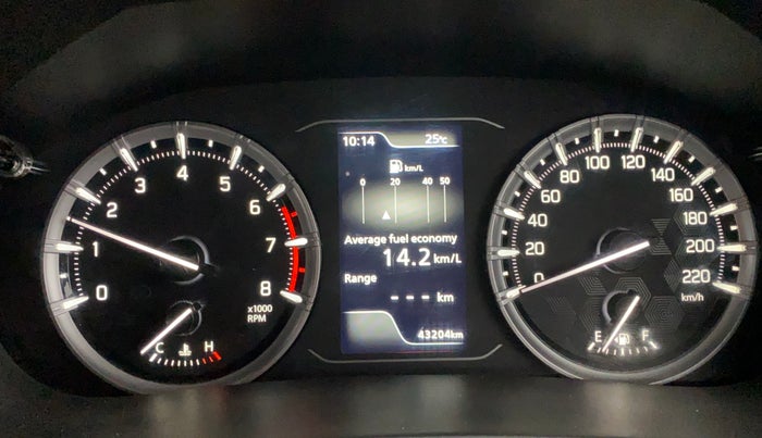2023 Maruti Grand Vitara DELTA SMART HYBRID, Petrol, Manual, 43,203 km, Odometer Image