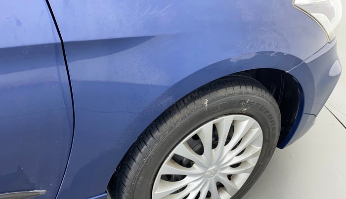 2018 Maruti Ciaz SIGMA 1.5 SHVS MT  PETROL, Petrol, Manual, 50,946 km, Right fender - Slightly dented