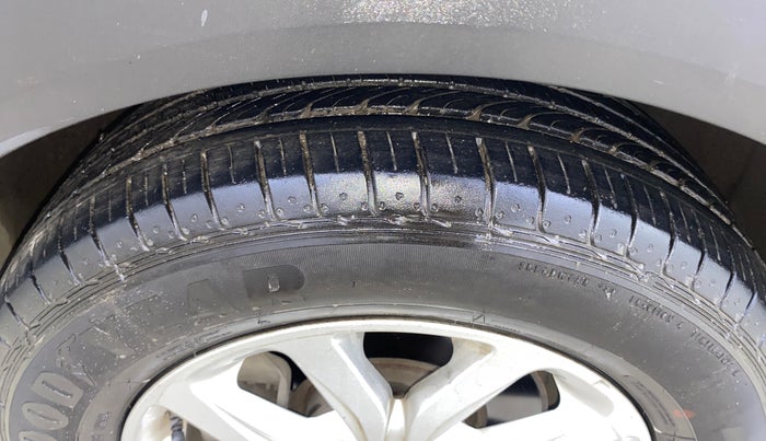 2020 Hyundai Creta SX AT 1.6 DIESEL, Diesel, Automatic, 35,003 km, Left Front Tyre Tread