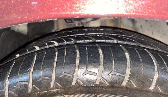 2020 Tata TIGOR XZA PLUS PETROL, Petrol, Automatic, 36,098 km, Left Front Tyre Tread