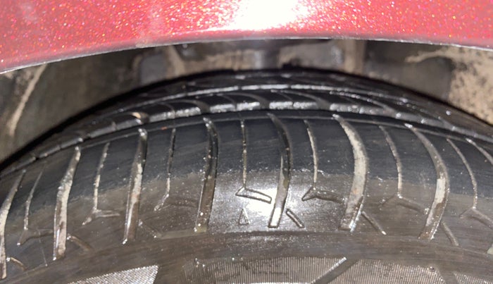 2020 Tata TIGOR XZA PLUS PETROL, Petrol, Automatic, 36,098 km, Right Front Tyre Tread