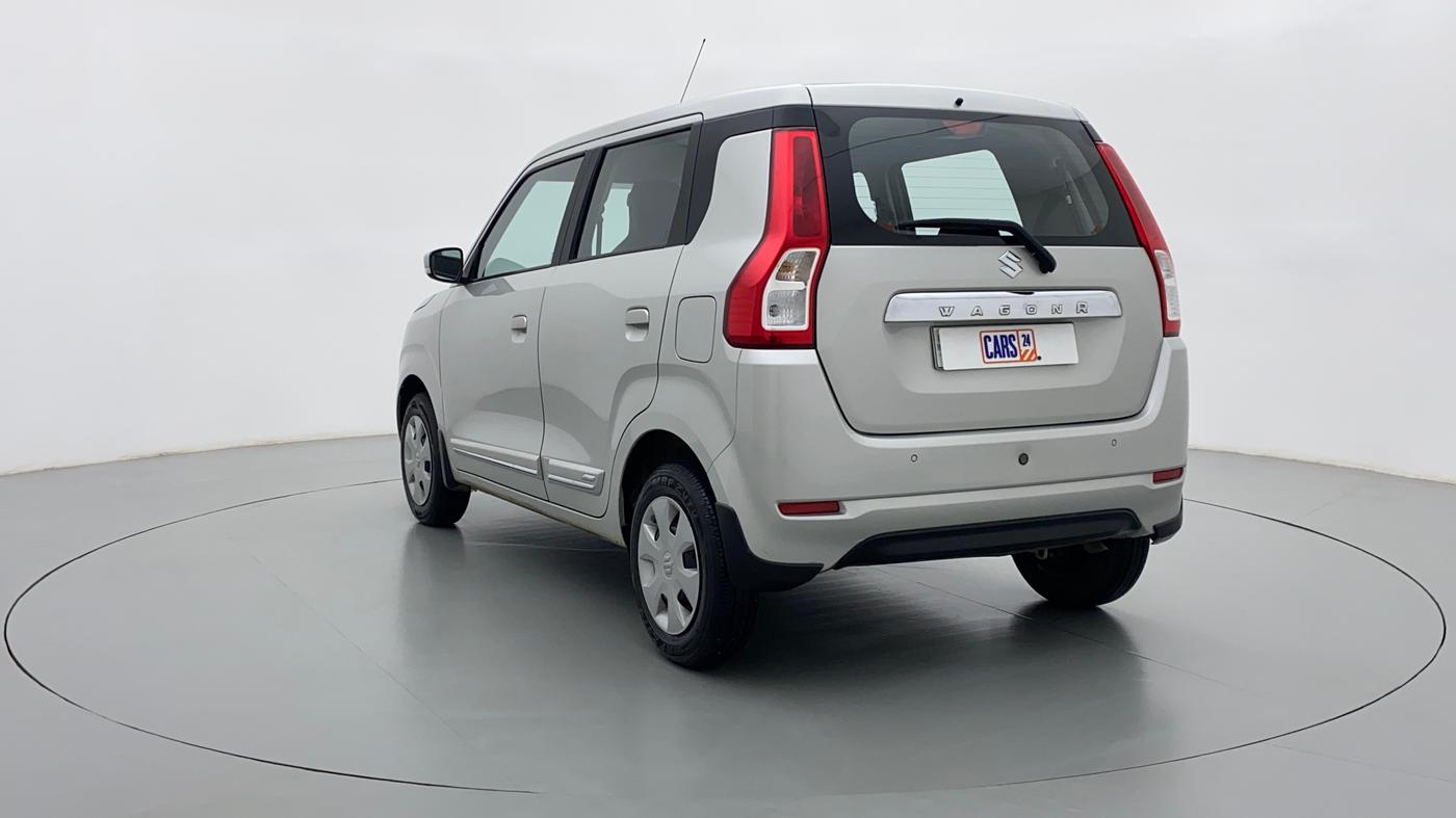 2021 Maruti New Wagon-R ZXI 1.2L AGS, Petrol, Automatic, 5,320 km, Left Back Diagonal