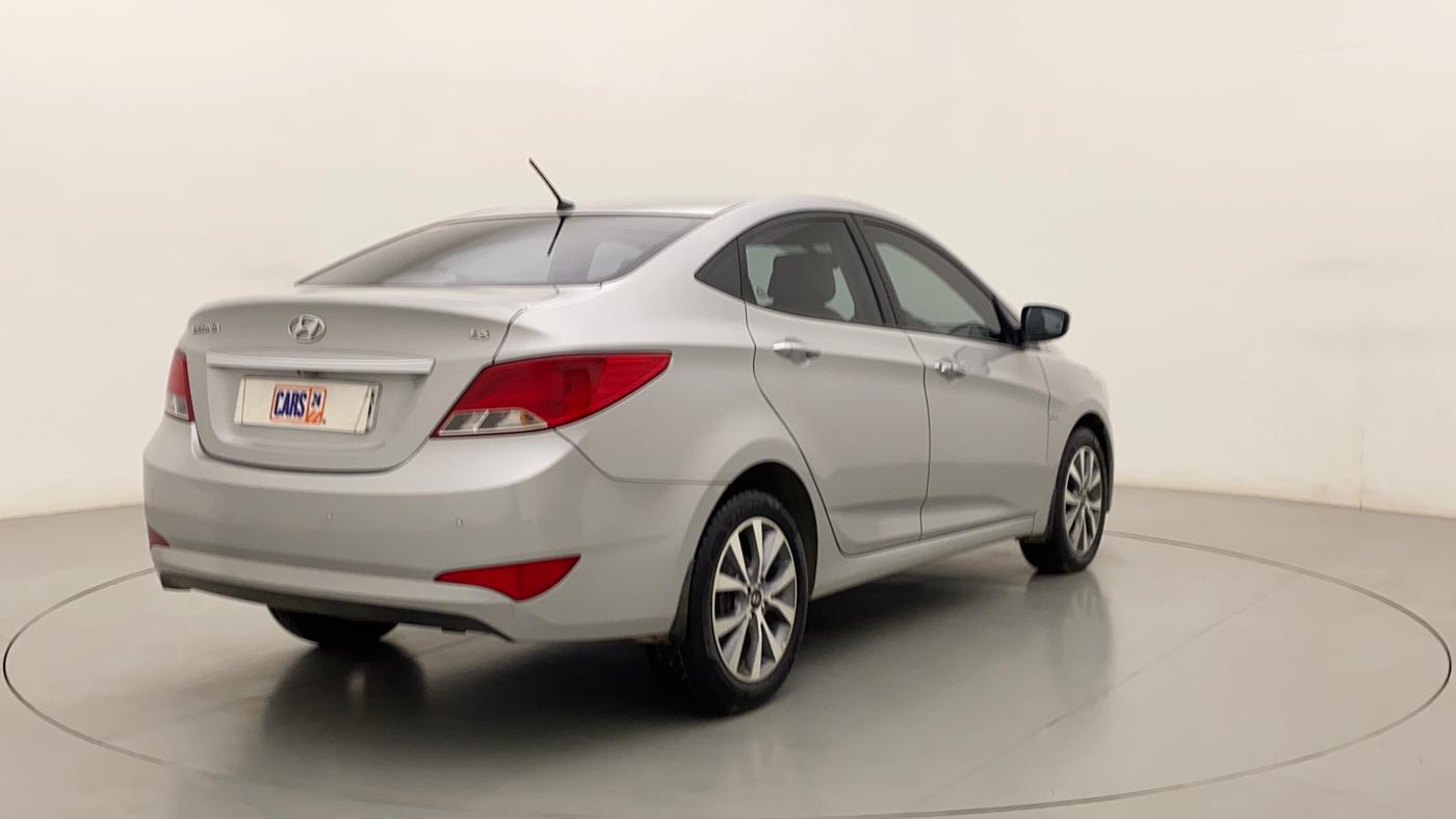 2015 Hyundai Verna FLUIDIC 1.6 CRDI S(O) 4S, Diesel, Manual, 56,784 km, Right Back Diagonal