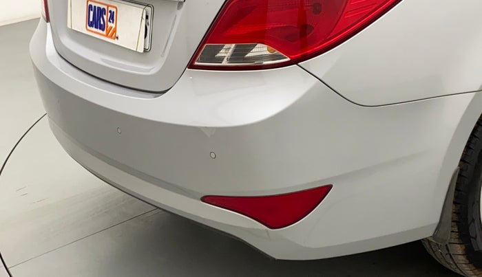 2015 Hyundai Verna FLUIDIC 1.6 CRDI S(O) 4S, Diesel, Manual, 56,784 km, Rear bumper - Paint is slightly damaged