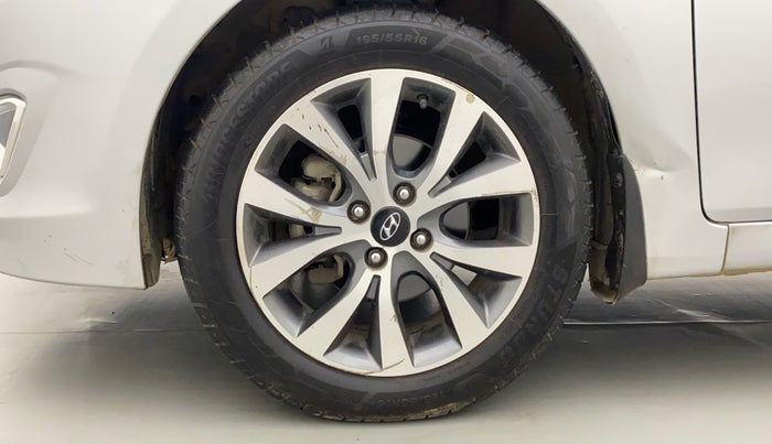 2015 Hyundai Verna FLUIDIC 1.6 CRDI S(O) 4S, Diesel, Manual, 56,784 km, Left Front Wheel