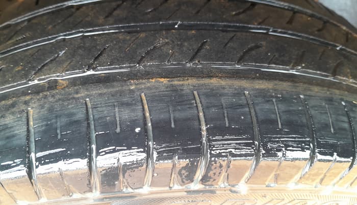 2015 Tata Nano TWIST XTA, Petrol, Automatic, 58,744 km, Left Rear Tyre Tread