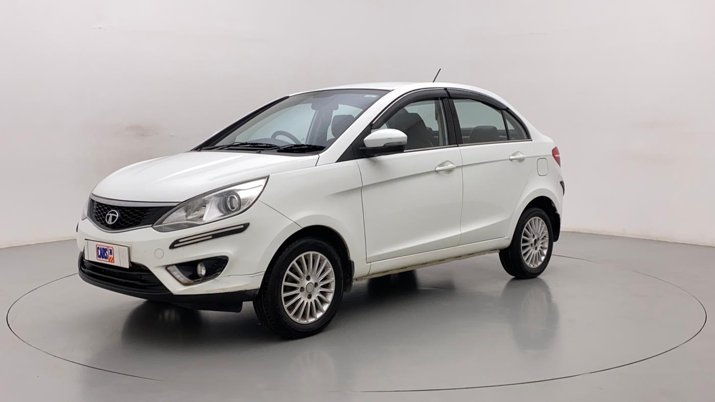 2015 Tata Zest XTA F-TRONIC DIESEL, Diesel, Automatic, 28,782 km, Left Front Diagonal