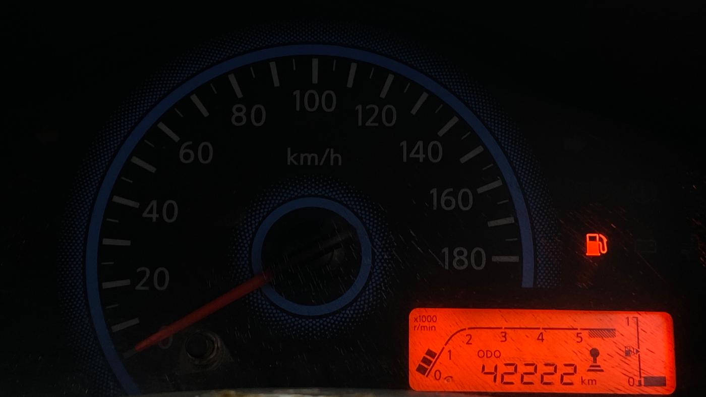2016 Datsun Redi Go T (O), Petrol, Manual, 42,218 km, Odometer Image