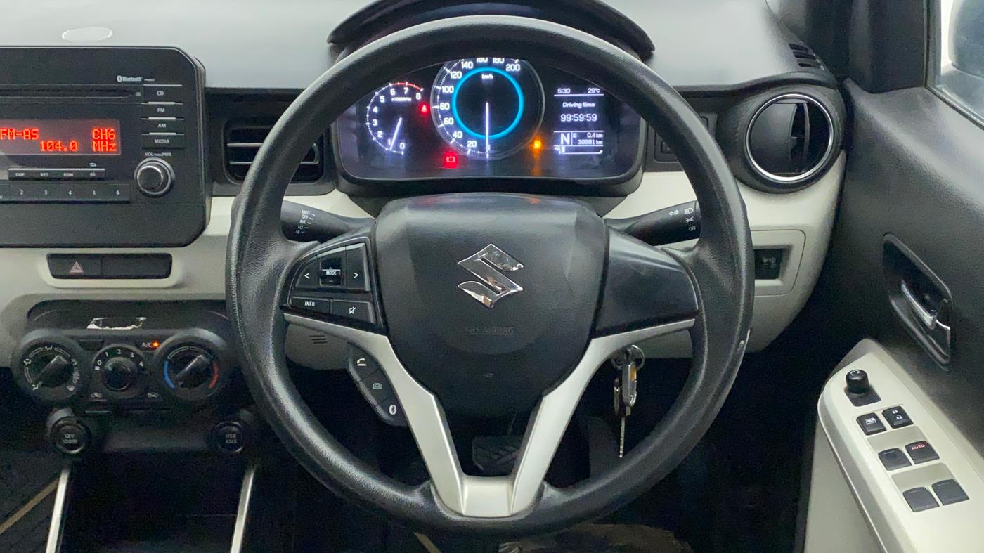 2018 Maruti IGNIS DELTA 1.2 AMT, Petrol, Automatic, 39,966 km, Steering Wheel Close Up