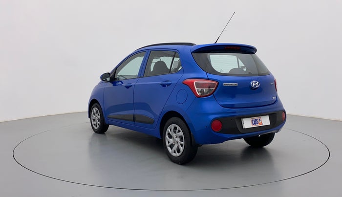 2019 Hyundai Grand i10 SPORTZ 1.2 KAPPA VTVT, Petrol, Manual, 65,127 km, Left Back Diagonal