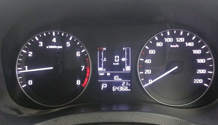 2017 Hyundai Creta SX PLUS AT 1.6 PETROL, Petrol, Automatic, 64,367 km, Odometer Image