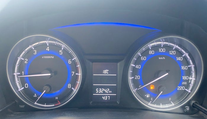 2016 Maruti Baleno DELTA PETROL 1.2, Petrol, Manual, 53,241 km, Odometer Image