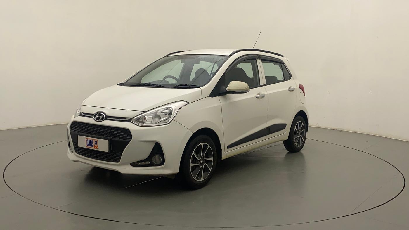 2018 Hyundai Grand i10 ASTA 1.2 KAPPA VTVT, Petrol, Manual, 16,711 km, Left Front Diagonal