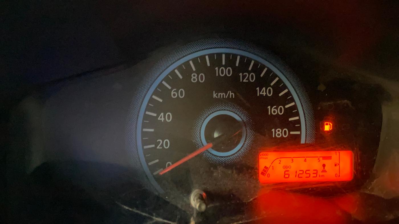 2018 Datsun Redi Go T (O), Petrol, Manual, 61,266 km, Odometer Image
