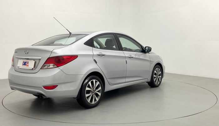 2014 Hyundai Verna FLUIDIC 1.4 CRDI CX, Diesel, Manual, 75,901 km, Right Back Diagonal