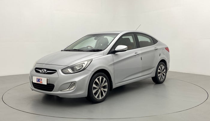 2014 Hyundai Verna FLUIDIC 1.4 CRDI CX, Diesel, Manual, 75,901 km, Left Front Diagonal