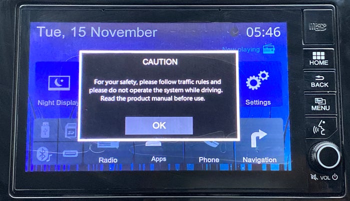 2018 Honda WR-V 1.2 i-VTEC VX MT, Petrol, Manual, 58,298 km, Infotainment System
