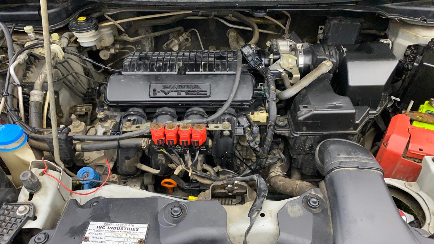 2018 Honda WR-V 1.2L I-VTEC VX MT, CNG, Manual, 1,03,667 km, Engine View