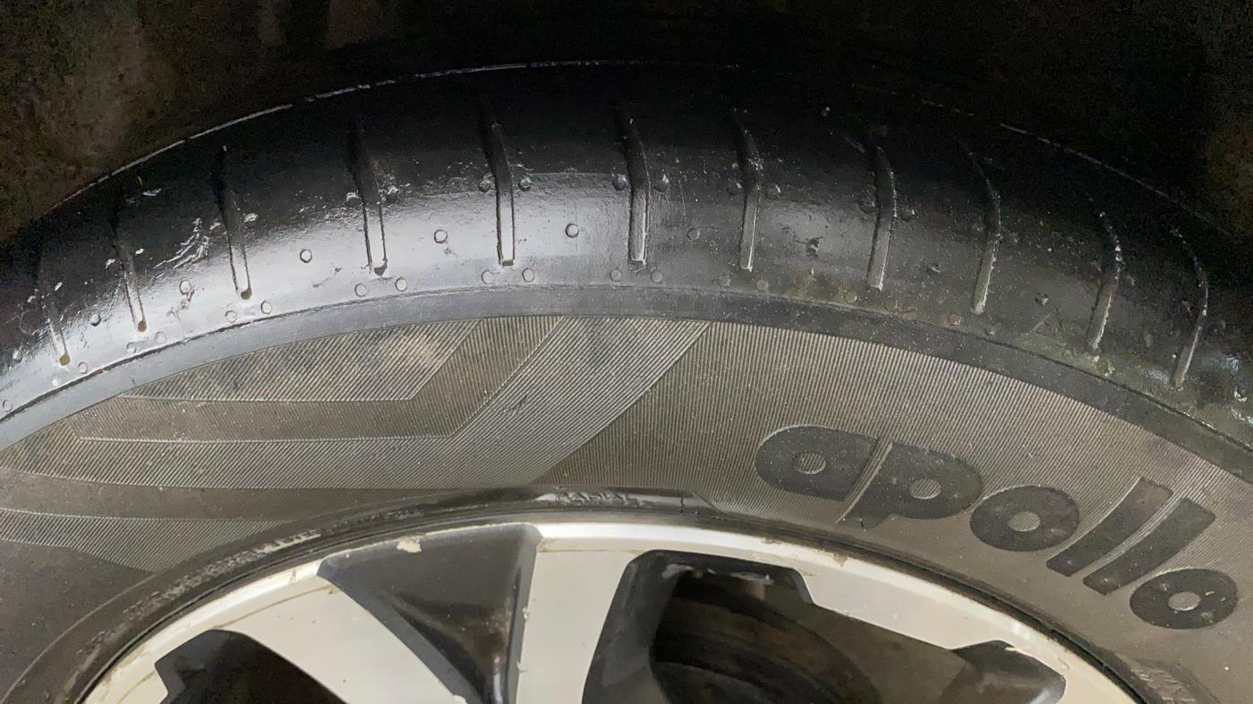 2018 Honda WR-V 1.2L I-VTEC VX MT, CNG, Manual, 1,03,667 km, Left Rear Tyre Tread