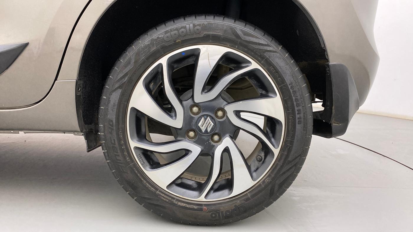 2019 Maruti Baleno ALPHA CVT PETROL 1.2, Petrol, Automatic, 37,855 km, Left Rear Wheel