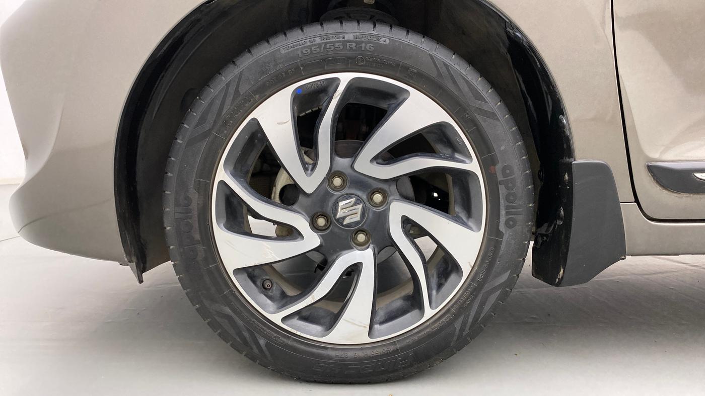 2019 Maruti Baleno ALPHA CVT PETROL 1.2, Petrol, Automatic, 37,855 km, Left Front Wheel