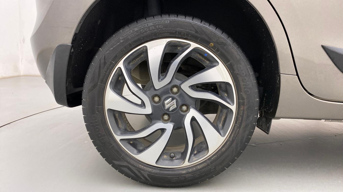 2019 Maruti Baleno ALPHA CVT PETROL 1.2, Petrol, Automatic, 37,855 km, Right Rear Wheel
