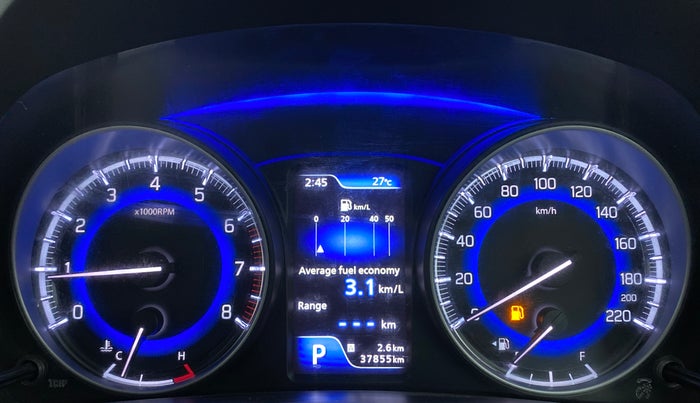 2019 Maruti Baleno ALPHA CVT PETROL 1.2, Petrol, Automatic, 37,855 km, Odometer Image