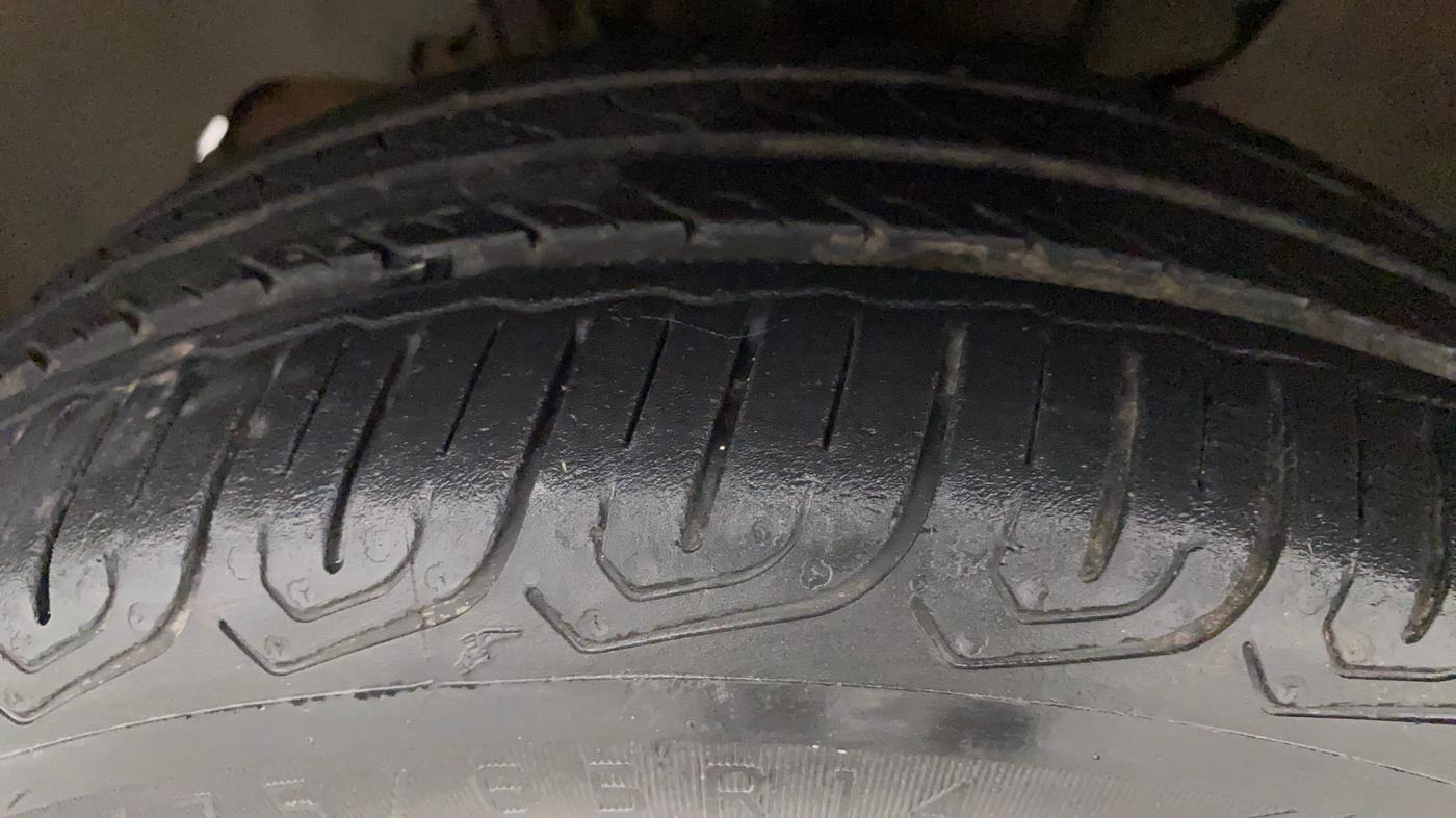 2017 Tata Tiago XZA PETROL, Petrol, Automatic, 44,907 km, Left Front Tyre Tread