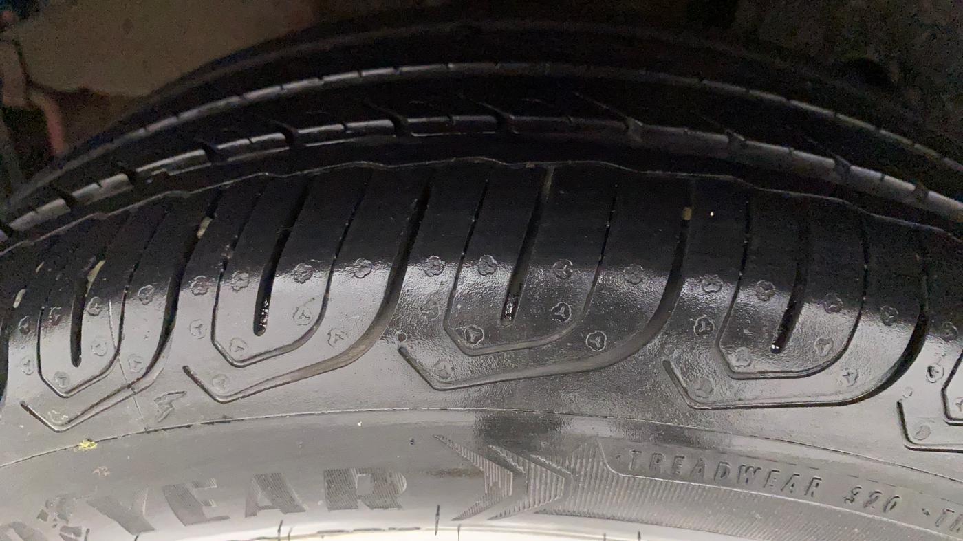 2017 Tata Tiago XZA PETROL, Petrol, Automatic, 44,907 km, Right Rear Tyre Tread
