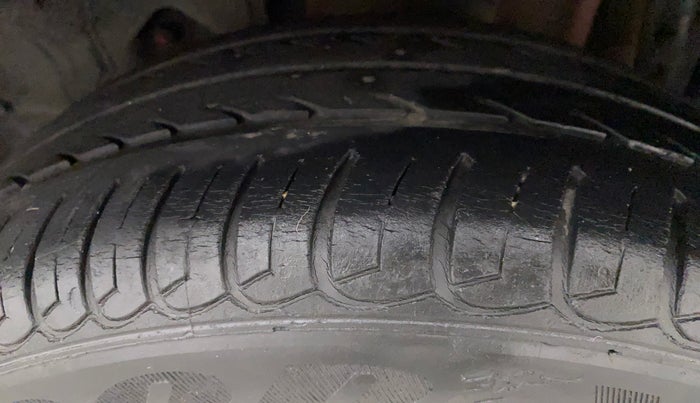 2017 Tata Tiago XZA PETROL, Petrol, Automatic, 44,907 km, Left Rear Tyre Tread