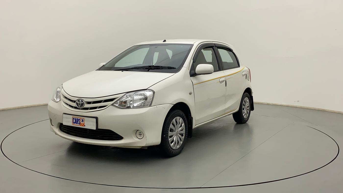 2011 Toyota Etios Liva G, CNG, Manual, 96,671 km, Left Front Diagonal