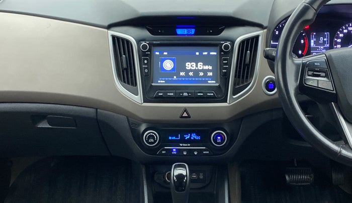 2017 Hyundai Creta SX PLUS AT 1.6 DIESEL, Diesel, Automatic, 1,00,854 km, Air Conditioner