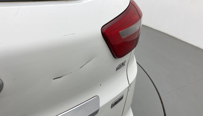2017 Hyundai Creta SX PLUS AT 1.6 DIESEL, Diesel, Automatic, 1,00,854 km, Dicky (Boot door) - Slightly dented