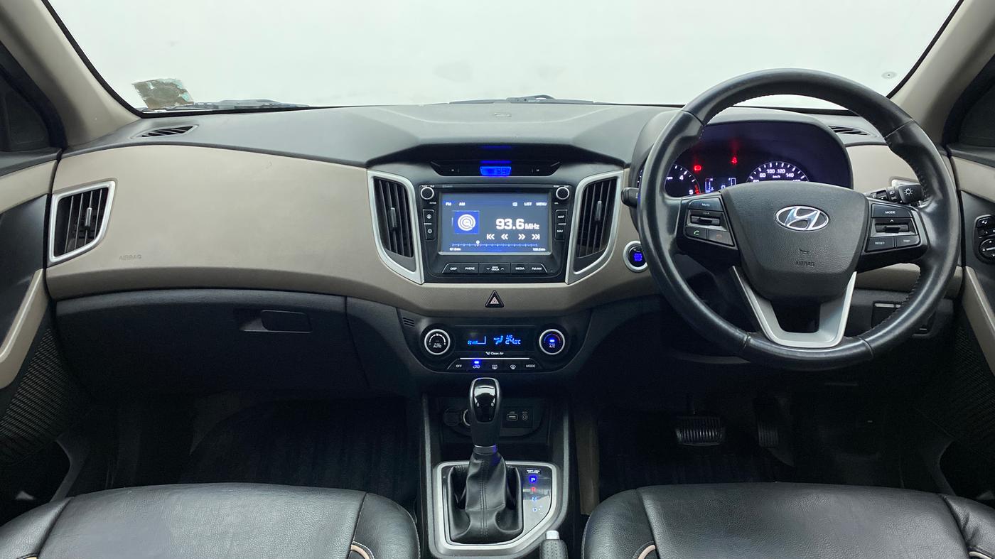 2017 Hyundai Creta SX PLUS AT 1.6 DIESEL, Diesel, Automatic, 1,00,854 km, Dashboard