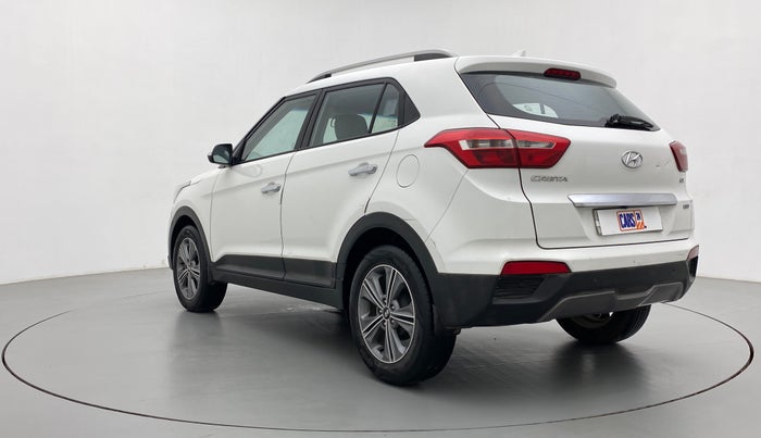 2017 Hyundai Creta SX PLUS AT 1.6 DIESEL, Diesel, Automatic, 1,00,854 km, Left Back Diagonal