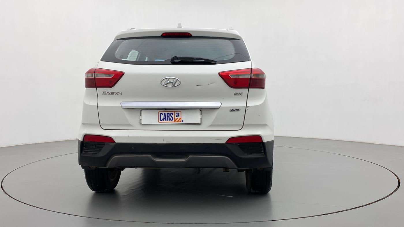 2017 Hyundai Creta SX PLUS AT 1.6 DIESEL, Diesel, Automatic, 1,00,854 km, Back/Rear