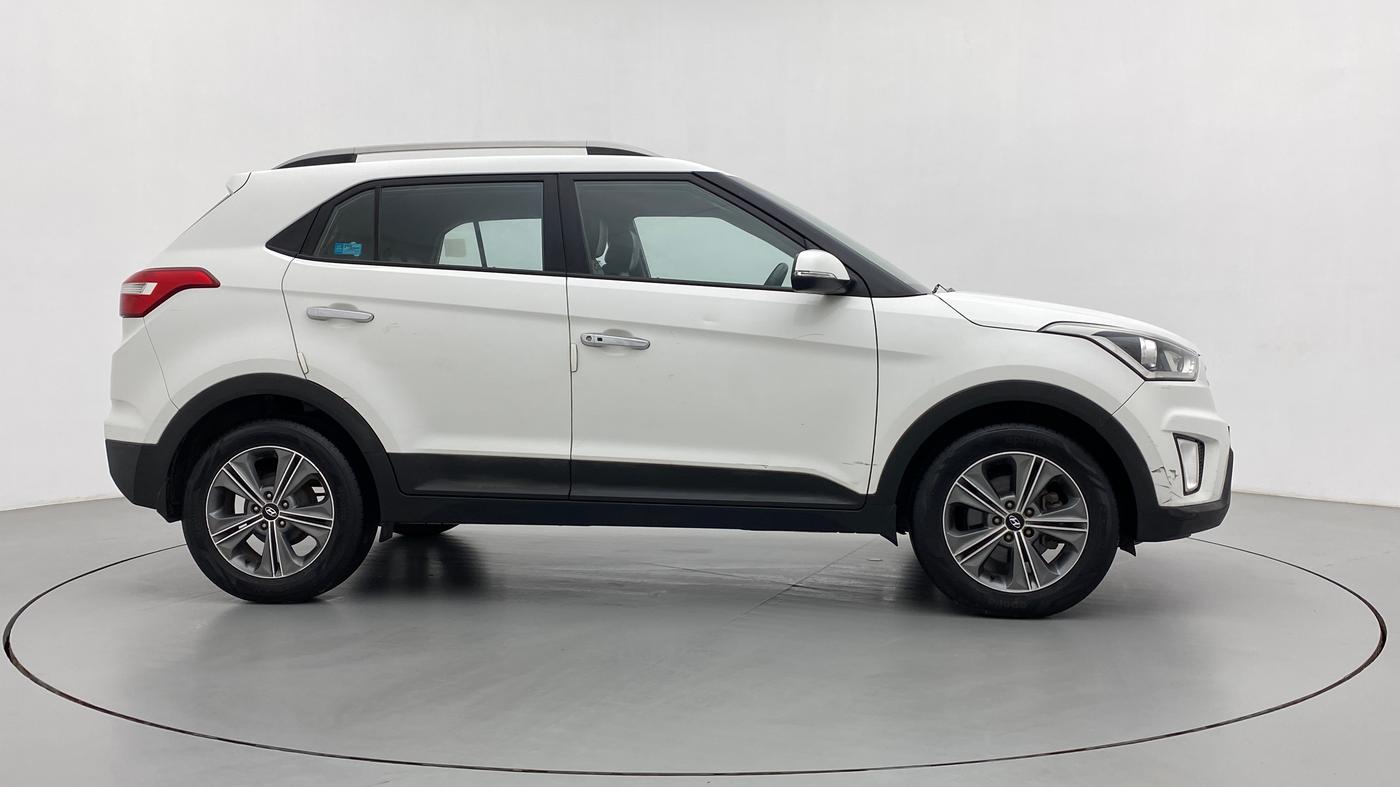 2017 Hyundai Creta SX PLUS AT 1.6 DIESEL, Diesel, Automatic, 1,00,854 km, Right Side View