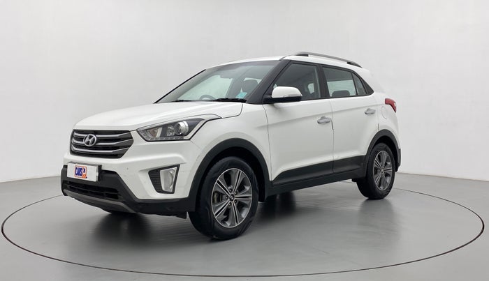 2017 Hyundai Creta SX PLUS AT 1.6 DIESEL, Diesel, Automatic, 1,00,854 km, Left Front Diagonal