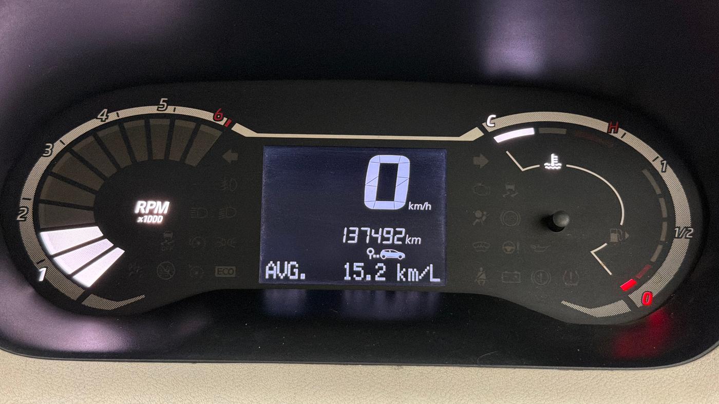 2022 Nissan MAGNITE XL, Petrol, Manual, 1,37,491 km, Odometer Image