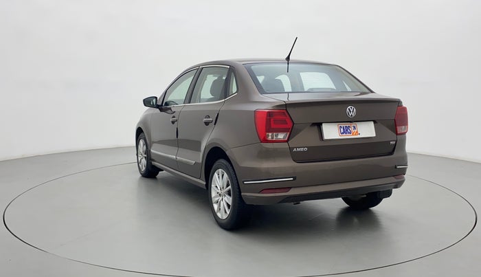 2016 Volkswagen Ameo HIGHLINE1.5L, Diesel, Manual, 1,11,610 km, Left Back Diagonal