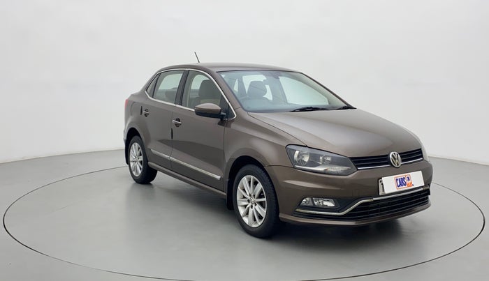 2016 Volkswagen Ameo HIGHLINE1.5L, Diesel, Manual, 1,11,610 km, Right Front Diagonal