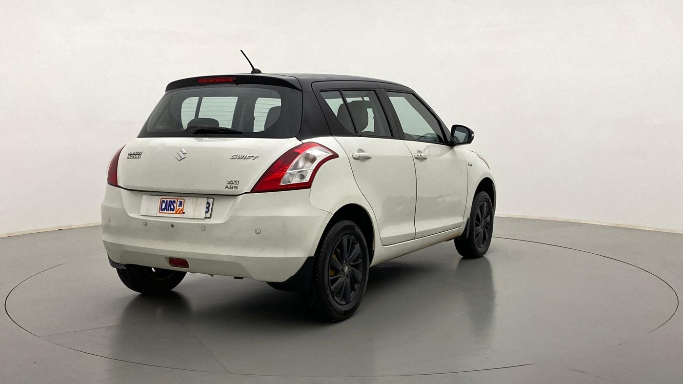 2015 Maruti Swift ZXI D, Petrol, Manual, 98,096 km, Right Back Diagonal