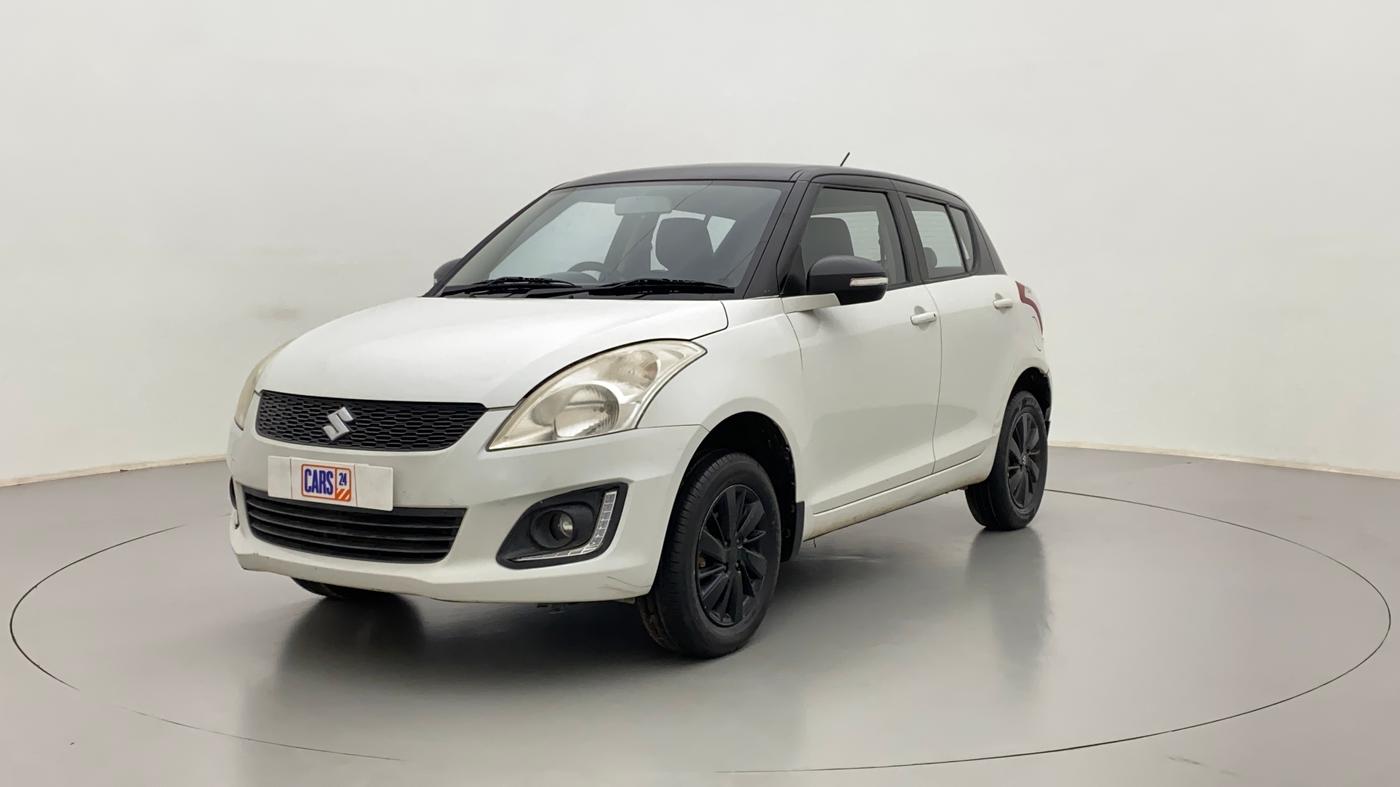 2015 Maruti Swift ZXI D, Petrol, Manual, 98,096 km, Left Front Diagonal