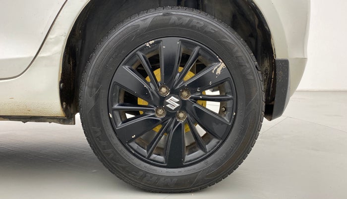 2015 Maruti Swift ZXI D, Petrol, Manual, 98,096 km, Left Rear Wheel